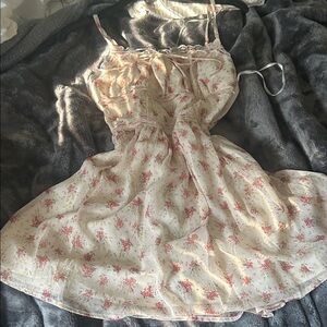 Lulu's Floral Smocked Dress